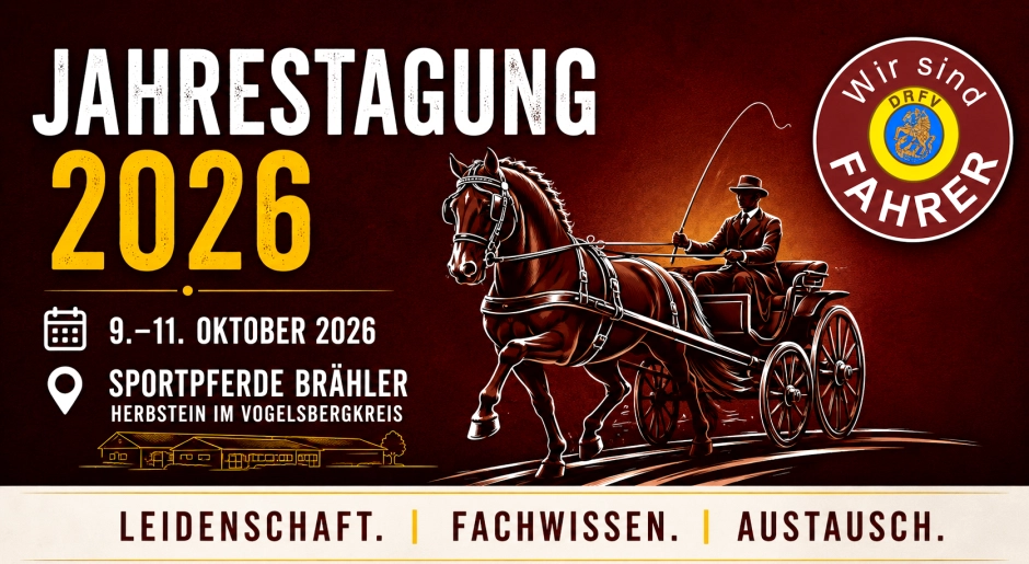 Jahrestagung 2026 von WIR SIND FAHRER bei Sportpferde Brähler in Herbstein